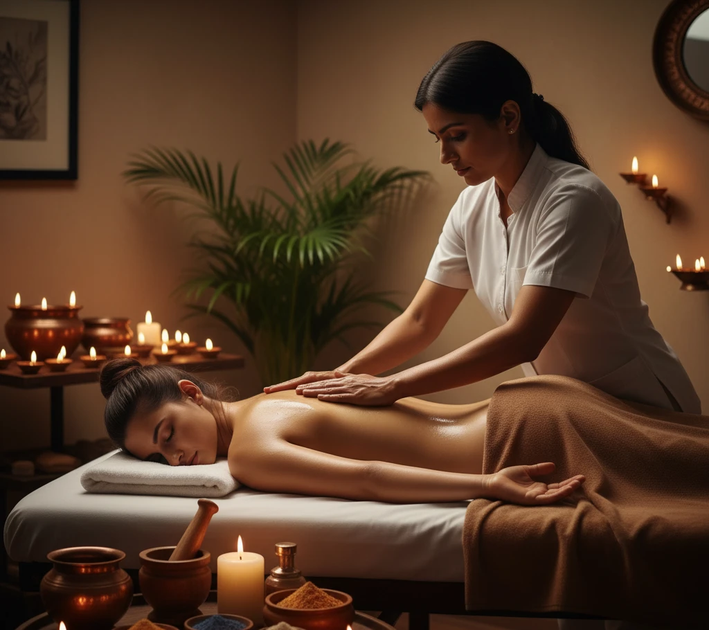 Abhyangam (Ganzkörper-Ölmassage)